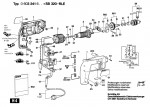 Bosch 0 603 241 603 Sb 400 Rle Percussion Drill 220 V / Eu Spare Parts